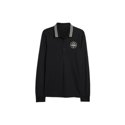 Поло Originals Spezial Chetcuti с длинным рукавом, черная мужская уличная одежда HS4164