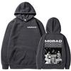Rapper Morad MDLR Tour Album Hoodies Men's Women Clothing Hip Hop Fashion Hooded Sweatshirts Long Sleeve Pullovers Streetwear