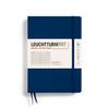 Leuchtturm Horizontal Officially Imported Notebook, A5, Ruled, Navy, 342922,