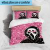 3PCS Horror Movie Characters 3pcs Bedding,Including 3PCS Duvet Cover And 2pcs Pillowcases Perfect for Christmas,Ideal for Bedroom, Dormitory