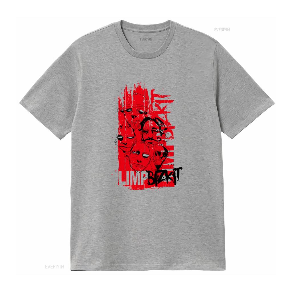 Винтажная белая футболка Limp Bizkit Family Forever Print LB 09 NH508 винтажная стираная дизайнерская одежда с принтом растянутая универсальная