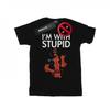 Mens Deadpool IÂ´m With Stupid T-Shirt
