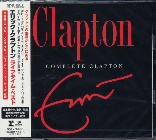 CD ЭРИК КЛЭПТОН Complete Clapton WPCR127756 REPRISE RECORDS 2007 Япония Рок Б/у