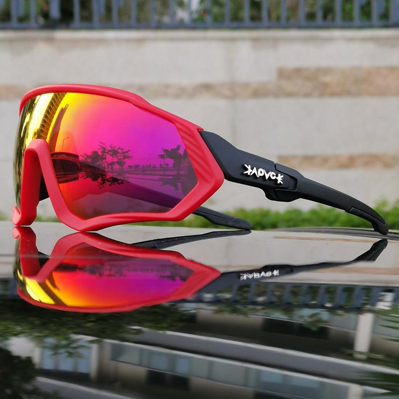 Polarized Sport 5 Lens Cycling Glasses Bike Mtb Sunglasses Men Women Fishing Running Goggles Fashion Safety Bicycle Eyewear