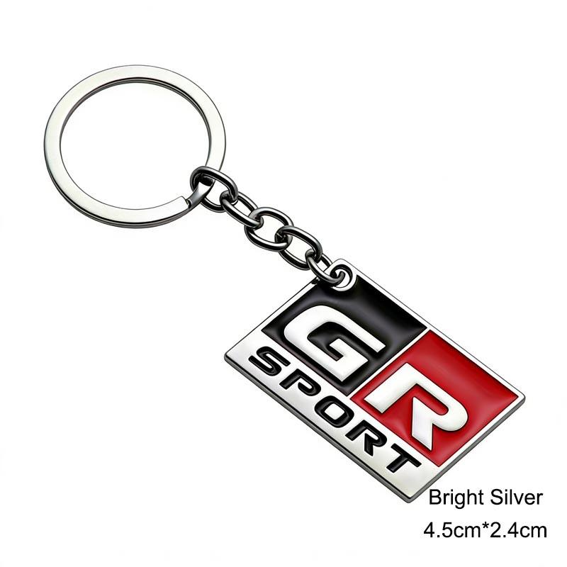3D Metal GR SPORT Car keyring For Toyota Yaris, Corolla, Camry Owners Gift