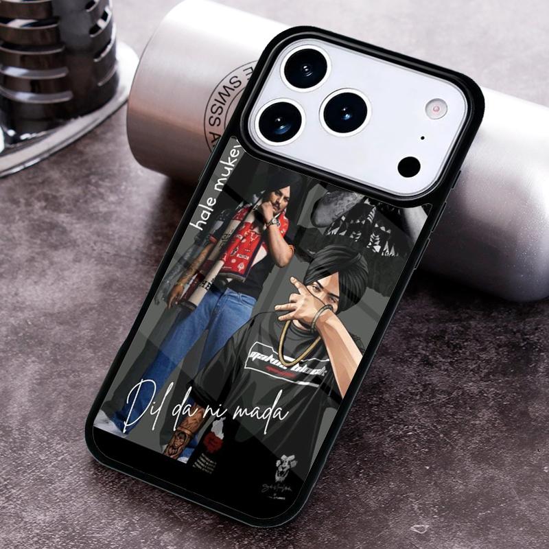 Чехол для телефона Sidhu Moosewala для iPhone 17, 16e, 15, 14, 13, 12, 11, Mini, Pro, MAX, мягкий силиконовый чехол