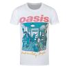 Oasis T-Shirt Definitely Maybe Illustration Noel Liam Gallagher Official White