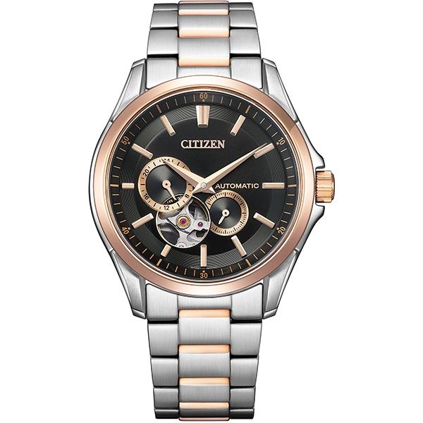 Citizen Men's NP1014-77E ( Watch CITIZEN COLLECTION Mechanical Open Heart) Round Watch Stainless