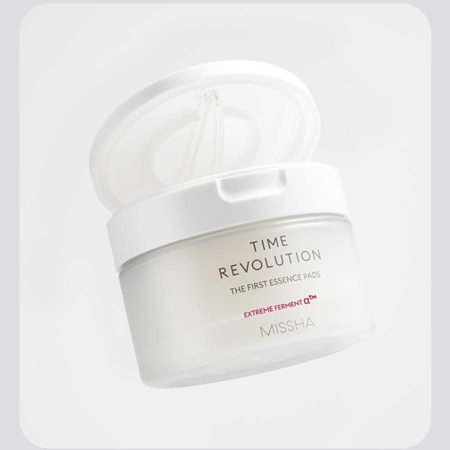 MISSHA Time Revolution The First Essence Pad 250 мл 75 подушечек Осветляющие увлажняющие подушечки для ежедневного ухода за кожей