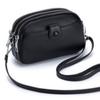 Leather Fashion Mom Bag Mobile Phone Bag Mini Crossbody Bag Women's Shoulder Bag Large Capacity