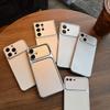 Case for iPhone 16 Plus Metal Texture Matte Back Soft TPU Bumper Shockproof Cover