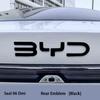 Для BYD Seal 06 DMI Seal 06 EV Модификация Переднего Эмблемы Автомобиля Черный Воин Значок Автомобиля Стили Покрытия Логотип из Углеродного Волокна