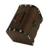 Retro Wooden Creative Decorative With Lock Storage Box Money Saving Box Treasure Box Coin Boxes