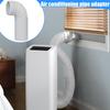 Portable Air Conditioner Parts Fit 5.1in 5.9in Diameter Pipe Joint for Living Room Indoor Workplace Home Accessories
