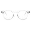 Aloeyewear [ALOXROUNZ] AR7003A C3 Винтажная оправа Круглые Прозрачные Роговые Очки