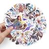50 стикеров-граффити из игры Honor of Kings для чемоданов, самокатов, компьютеров и планшетов.