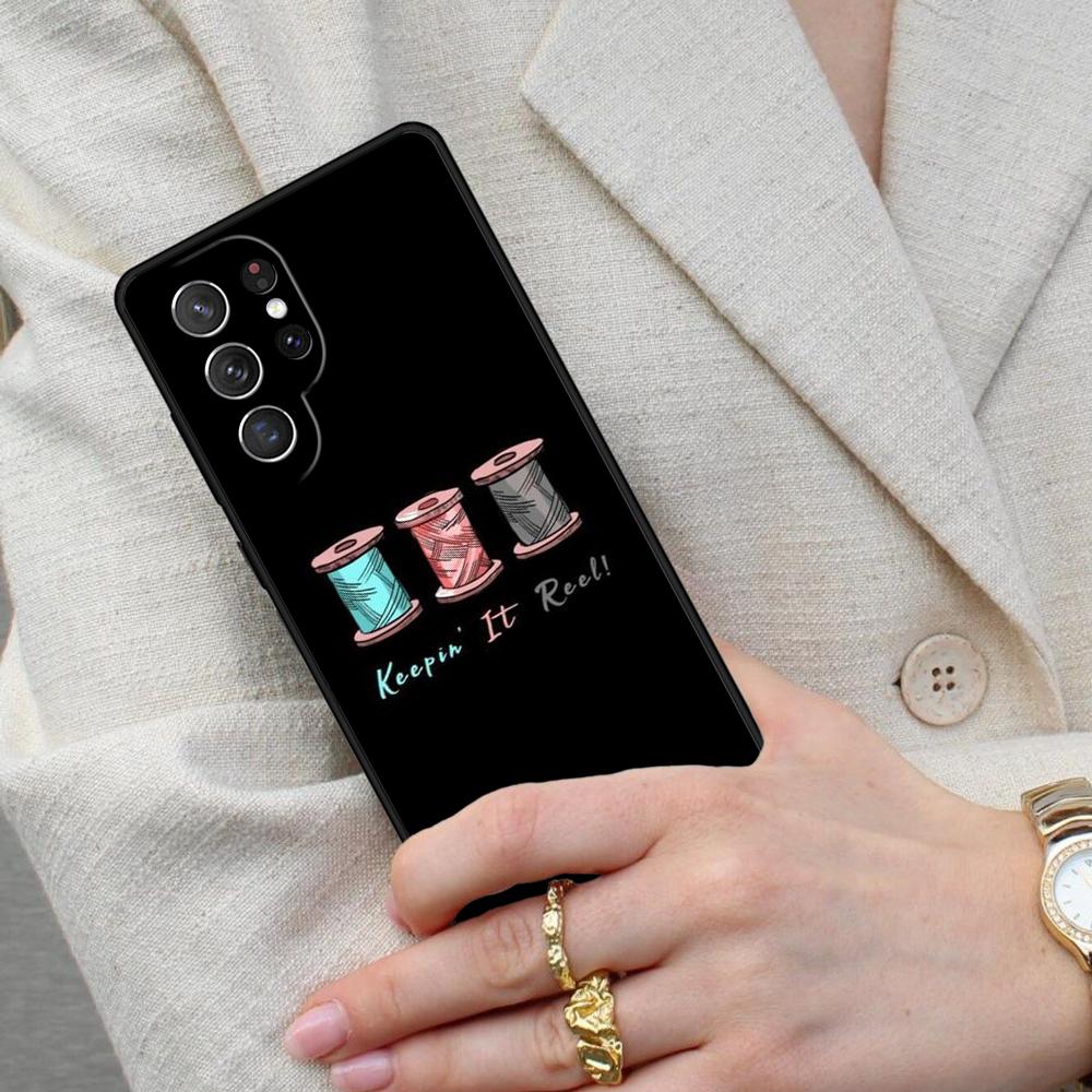 Sewing Machine SOFT Cell Phone Case for Samsung Galaxy S26 Ultra S25 S24 S23 S22 S21 S20 Note10 Cover