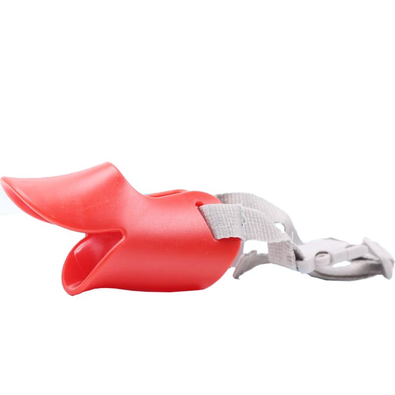 Cute Duck Bill Shape Puppy Dog Muzzles for Small Dogs Anti-bite Anti-barking Pet Face Mask Poodle Schnauzer Masoctas Accessories