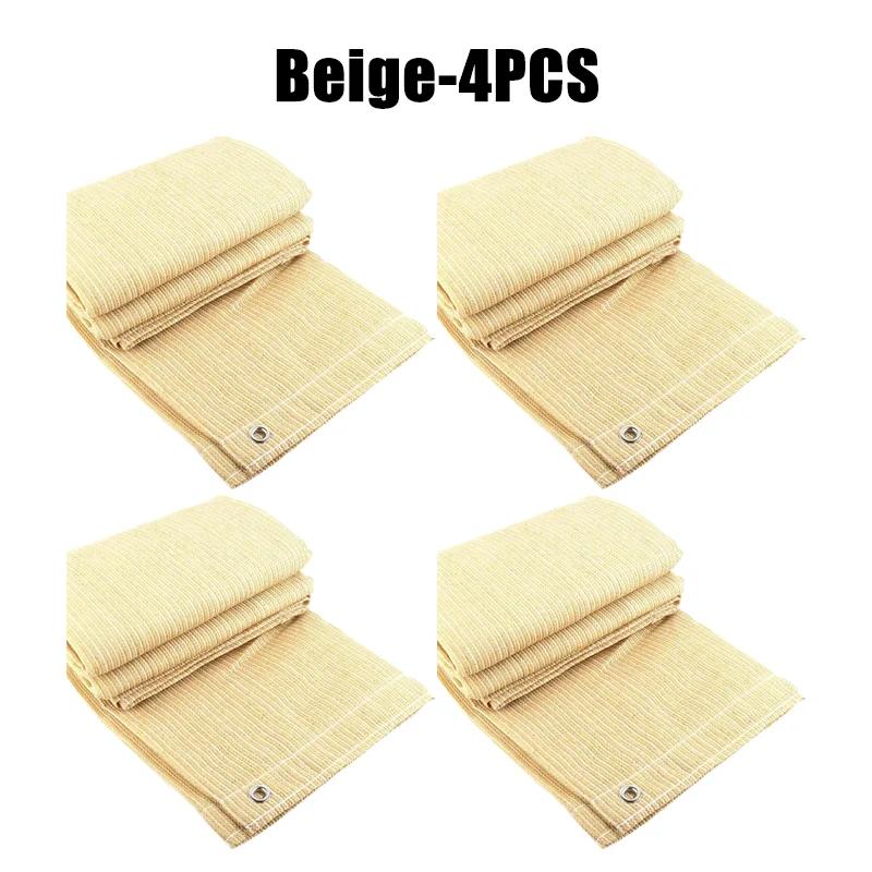 Новая сетка для затенения 4х1 м, HDPE, защита от УФ-лучей, для сада, пергол, затенения, навес для бассейна, экран для приватности на балконе, покрытие для забора, тент для беседки