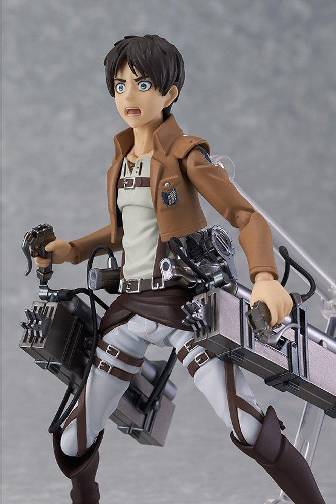 Figma Attack On Titan Eren Yeager ABS PVC Painted Movable (non-scale & Figure)