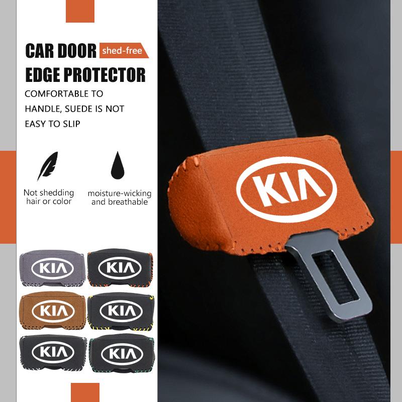 Car Seat Belt Anti Scratch Buckle Protector Cover Accessories For KIA Rio K5 K2 Sportage Ceed Sorento Picanto Stinger Soul