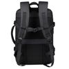 Expandable USB Business Backpack: Water-Repellent, Large Capacity, Leather Film for Men's Commute & Travel