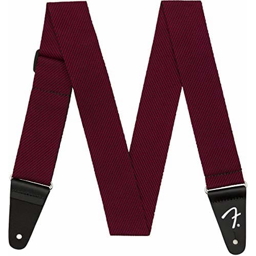 Fender Modern Tweed Strap, Black/Red, 2