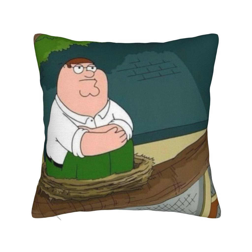 Decorative Pillow Cover F-Family Funny Guy Merch Seater  Pillow Case Cover Zipper Multiple Sizes