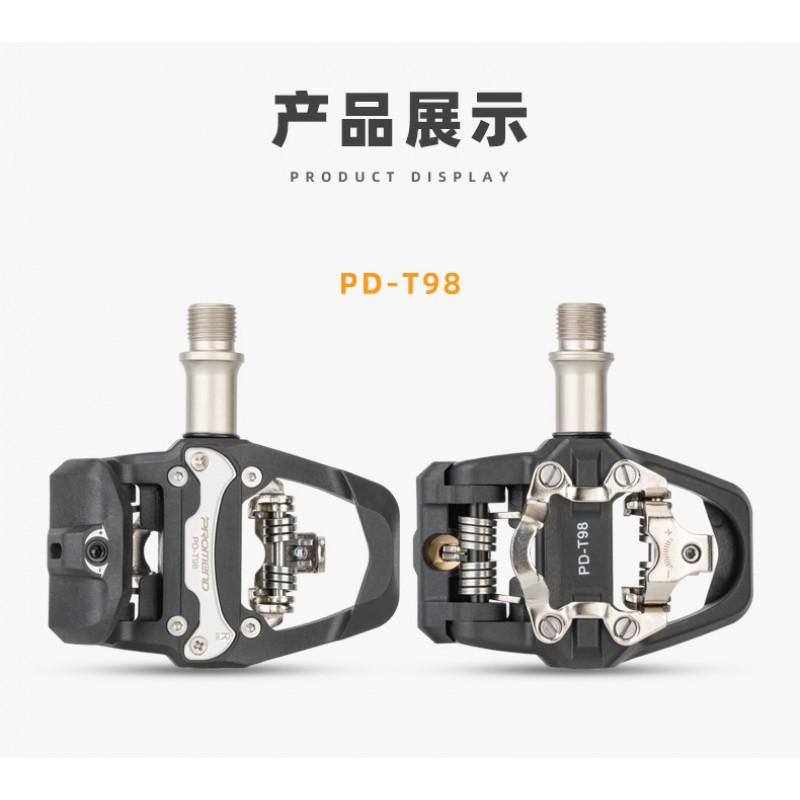 Dual Function Bike Pedals SPD System Road Mountain Bikes PD-T98