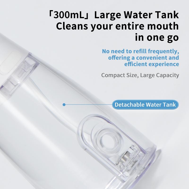 X7 Оральный ирригатор для зубов УФ-ионная нить для чистки зубов IPX7 Водонепроницаемый 4 режима Удаление зубного камня Инструмент для ухода за полостью рта Путешествия