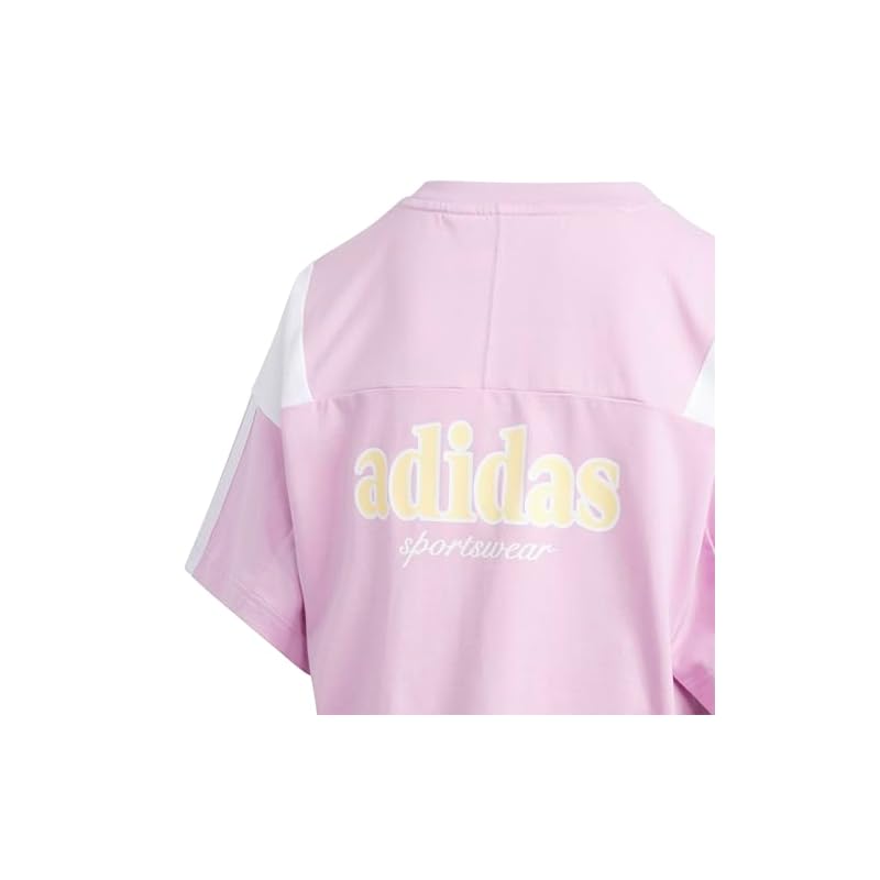 [Adidas] Футболка с коротким рукавом Детская CB Девочки WH096 Bliss Lilac (KF9025) 130