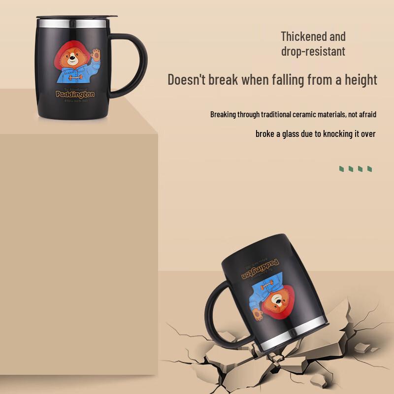 Paddington Bear Insulated Stainless Steel Mug with Handle