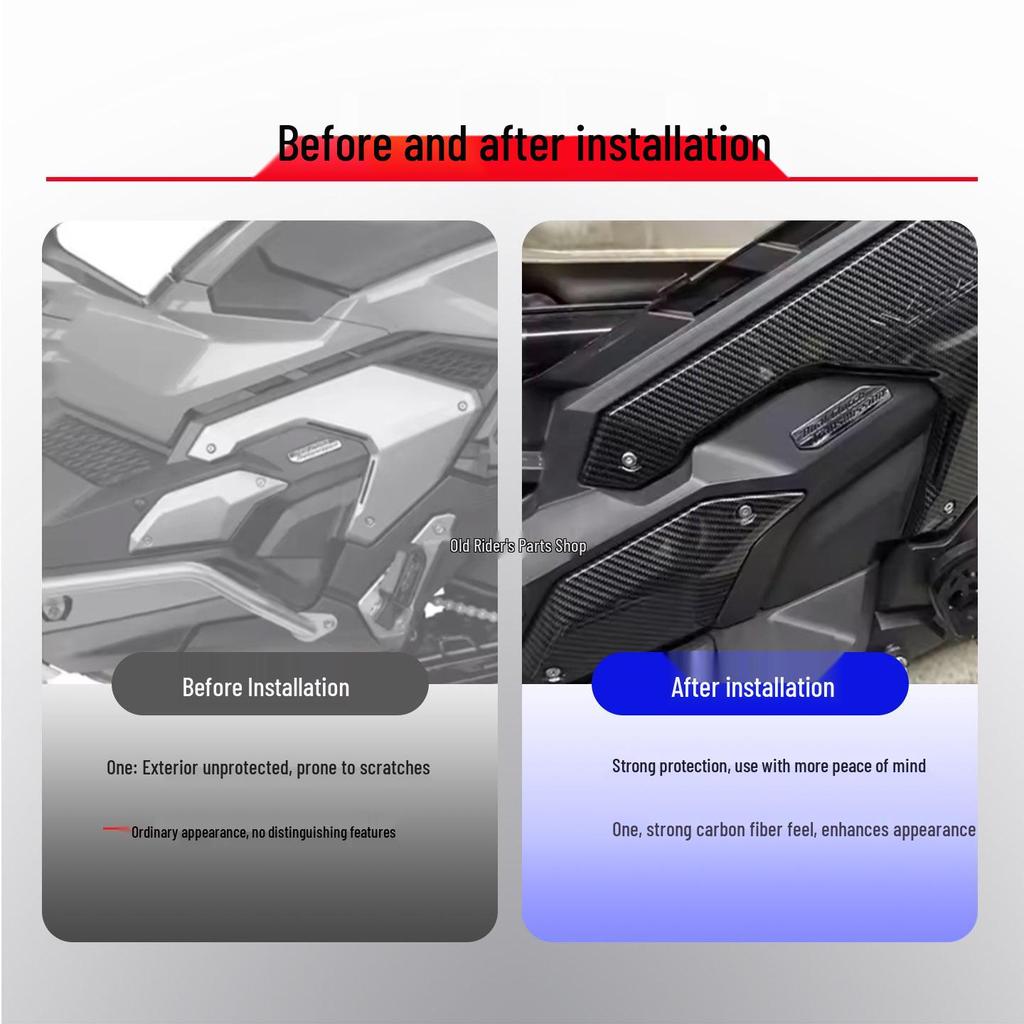 Декоративная теплоизоляционная крышка двигателя Honda X-ADV750 (Модели 2021-2026 гг.)