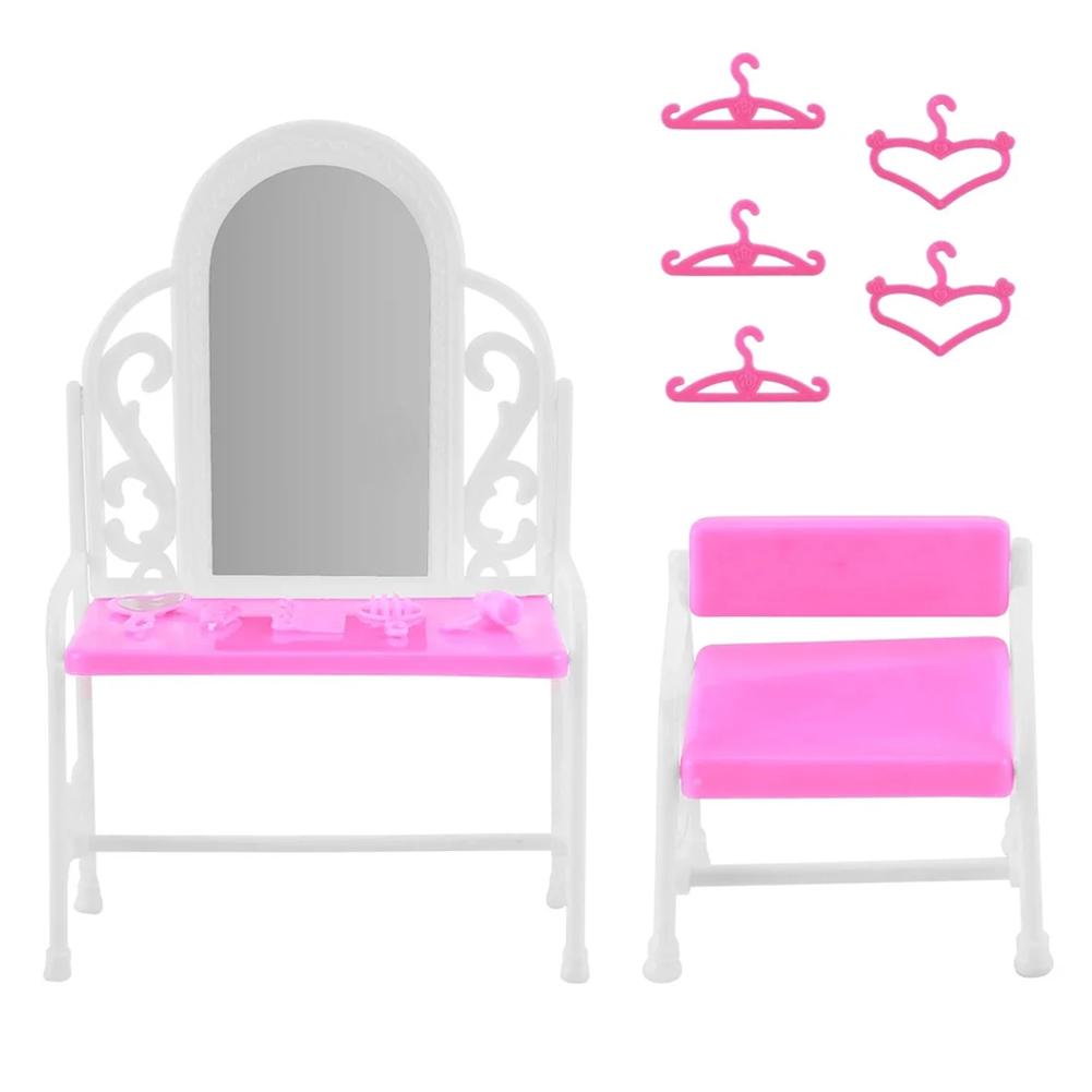 1 комплект мини-кукольный диван плюшевая мягкая мебель цветы игрушечные подушки детский диван принт игрушки аксессуары R3J4