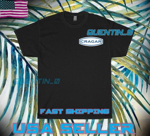 NEW Shirt PREMIUM CRAGAR WHEELS WHITE LOGO T-Shirt FUNNY UNISEX SIZE S TO 5XL