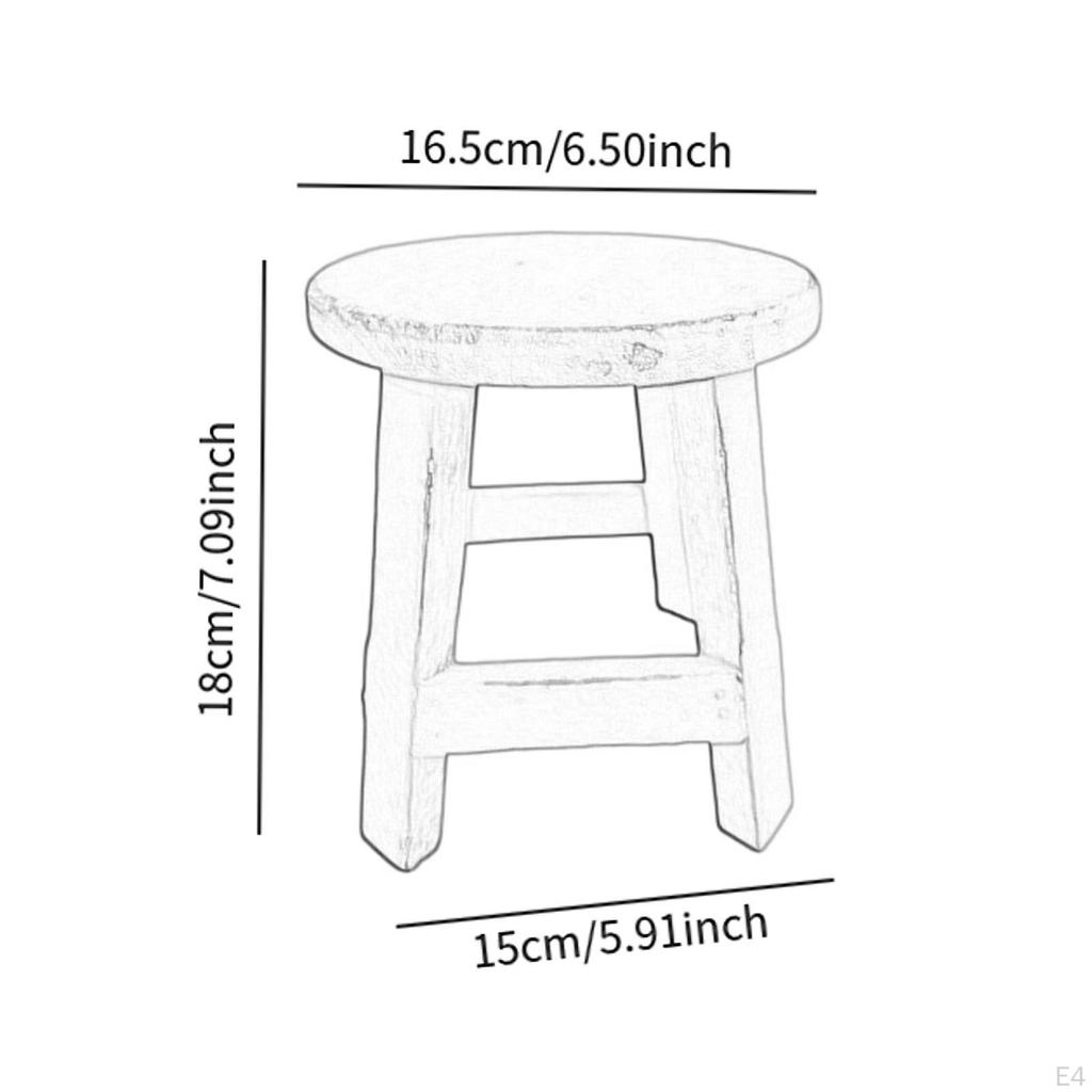 Plant Pot Riser with Wooden Structure for Garden Decor