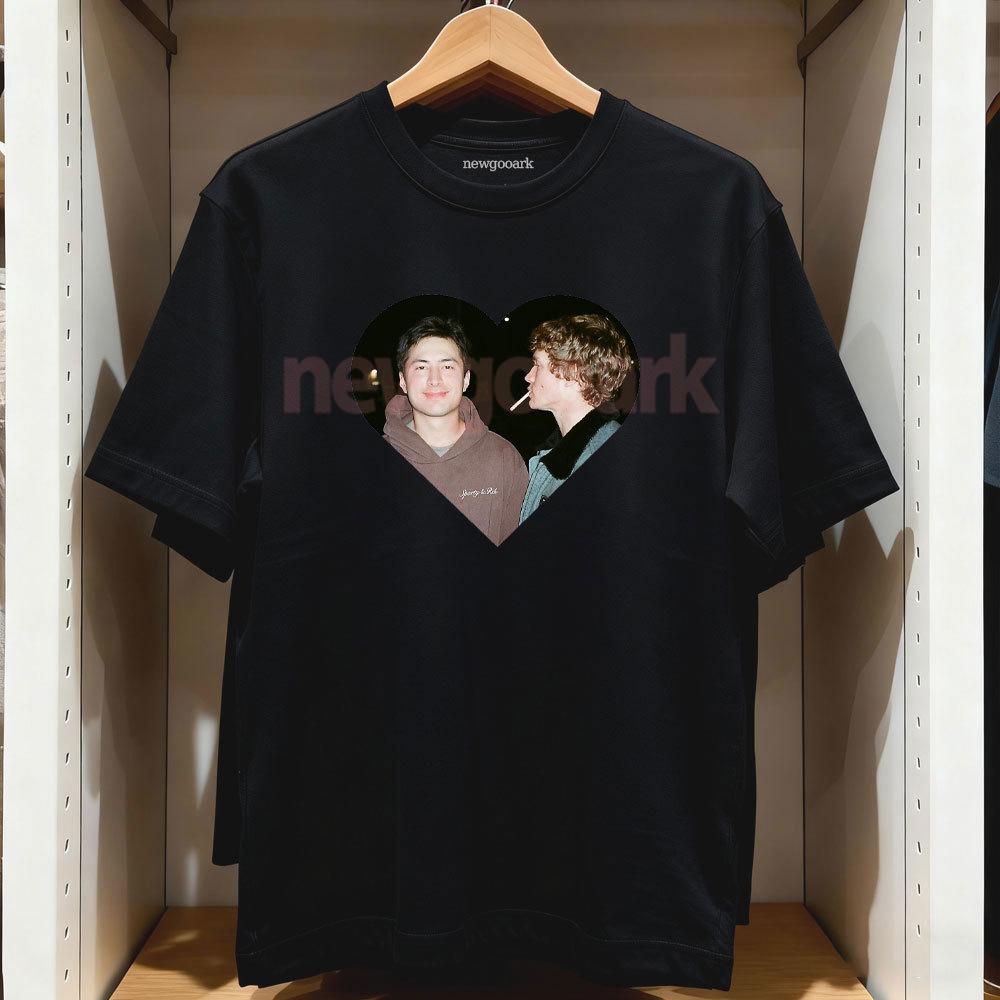 Hudcon Hudson and Connor Heated Rivalry Printed Tshirt Canadian Gay Love Drama Series Tshirts Women Unisex Cotton Shortsleev
