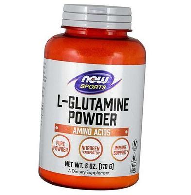 Глютамин, L-Glutamine Powder, 170г (32128001)