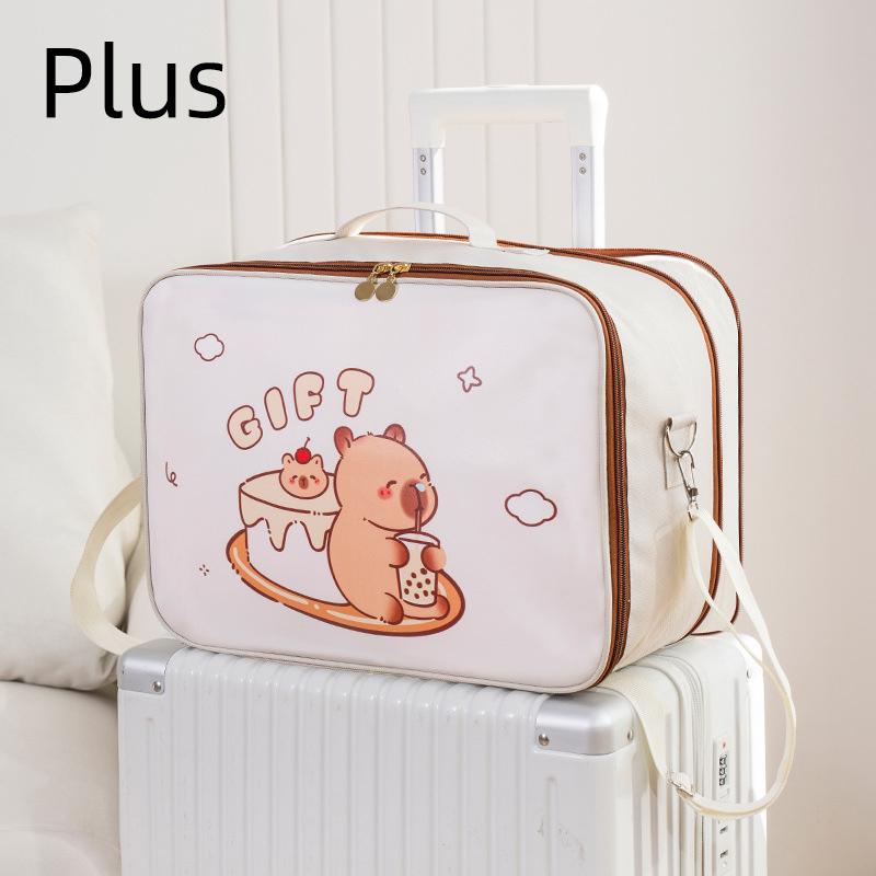 Сумка-тележка Capibala, портативная водонепроницаемая сумка через плечо, дорожная сумка для хранения мелких предметов, легкая усовершенствованная сумка-мессенджер