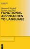 The Functional Approaches To Language Book