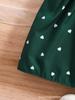 Toddler Girl Heart Smocked Dress and Hat Set Kids Beach Wear