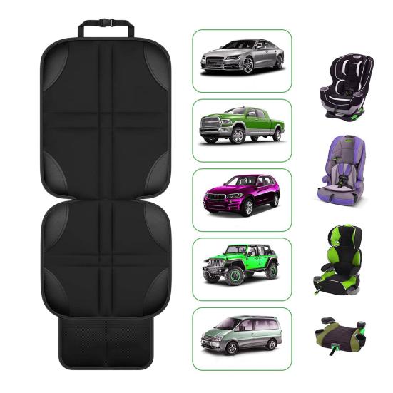 Защитник детского автокресла Yousheng с сетчатым карманом, нескользящей подкладкой, водонепроницаемый, устойчивый к пятнам, с толстой подкладкой, чехол для детского автокресла