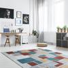 Contemporary Multicoloured/beige Living Room Rug 120x166