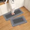 Kitchen Floor Mat Waterproof No-Slip Bathroom Absorbent Bath Mat Quick Dry Floor Mat Floor Mat Toilet Door Mat