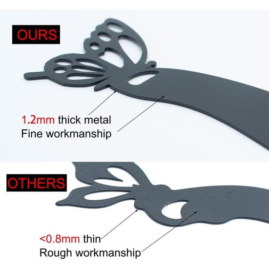 Cat Metal Garden Stake Personalized Weatherproof Cat Silhouette Yard Stake Outdoor Decor Ground Insert for Yard Patio Garden Lawn