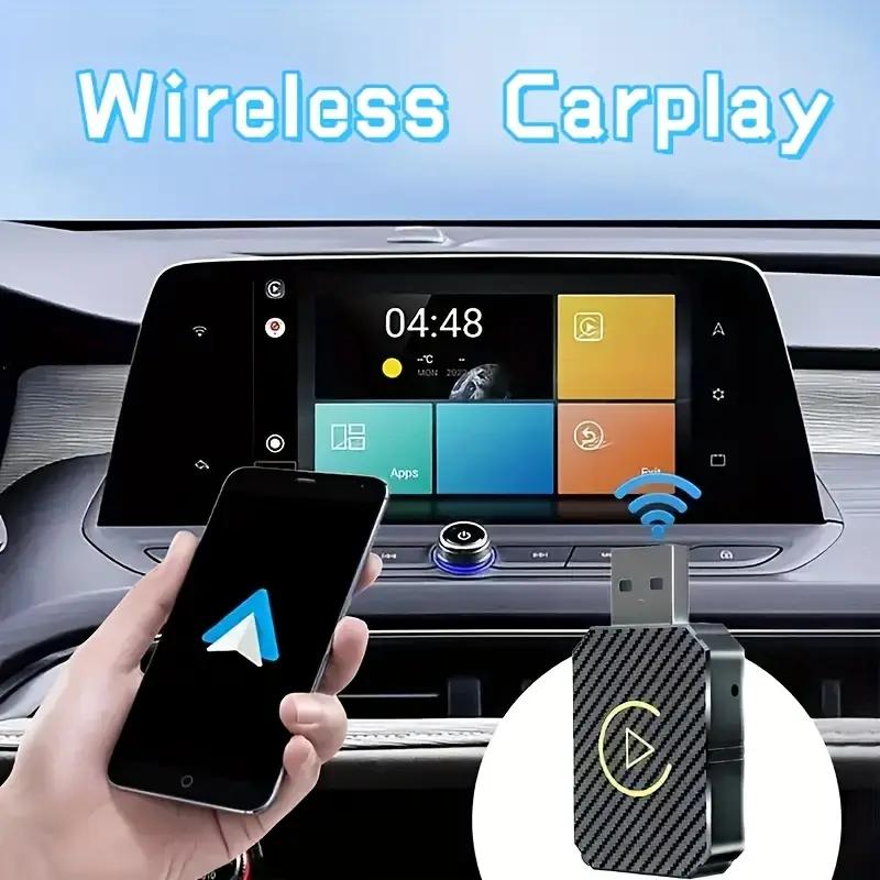 Новый беспроводной адаптер CarPlay Android Auto 2 в 1, беспроводной WiFi BT5.0, умный ключ Plug and Play, беспроводной мини-бокс, быстрое подключение