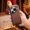 Для Huawei Pura 80 Ultra Чехол Роскошный Гальванизированный Однотонная Кожа Полное Покрытие Противоударное Покрытие Для Huawei Pura80 Pro Plus Fudna