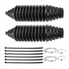Steering Rack Boots, Compatible Steering Rack, 12 Pieces Front Steering Rack Boots Silicone Bellows