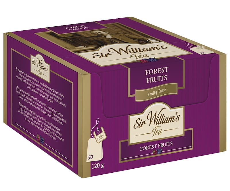 Sir william's tea forest fruits 50x2,4g