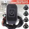 Motorcycle Handlebar Switch Button Corrosion-Resistant Waterproof Universal Fit Handlebar Light Switch Push Button Headlight Accessories
